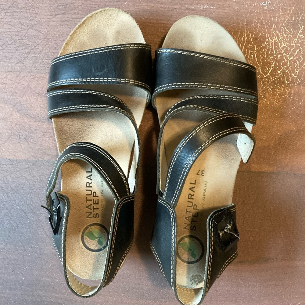 Sandals size 37 black